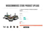 do woocommerce product upload, add product or product listing